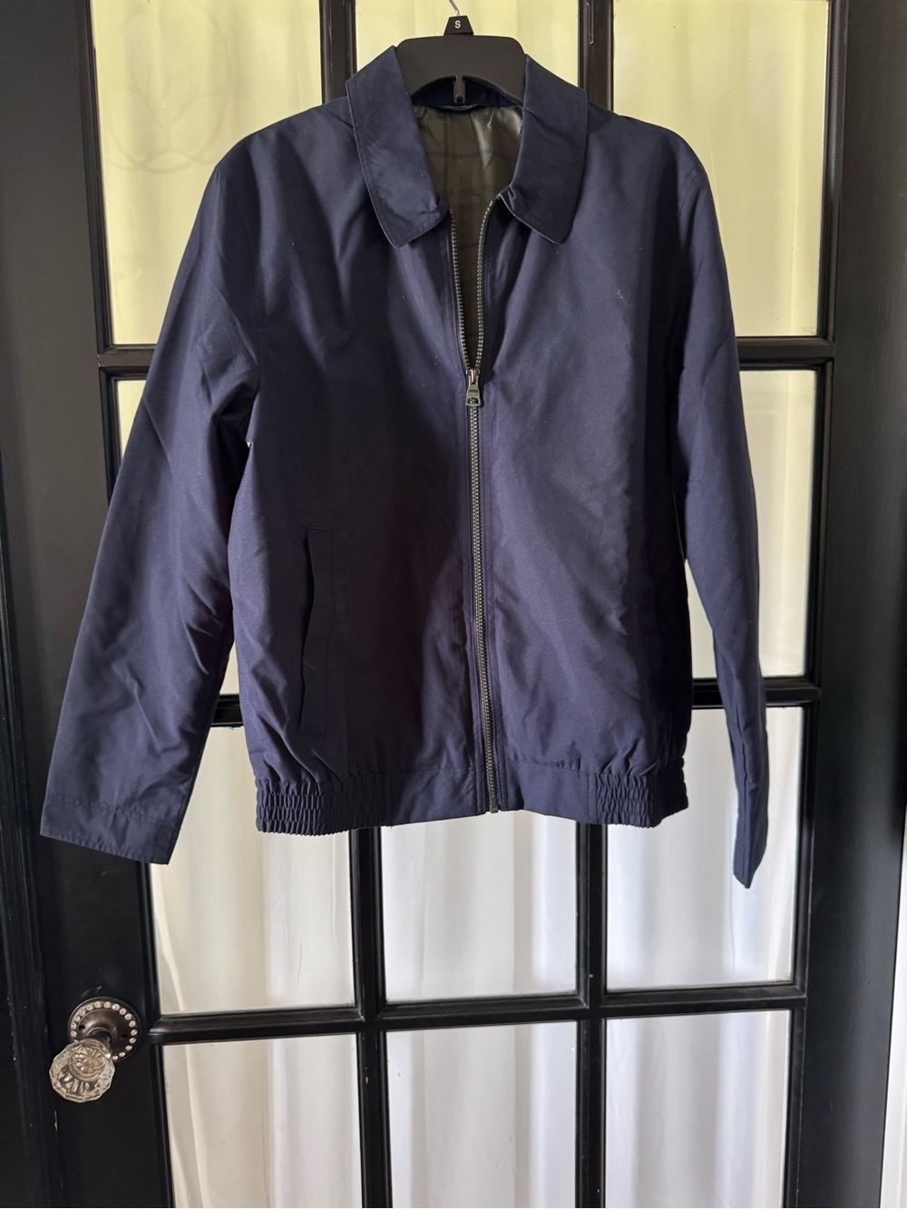 Nautica NWOT Navy Zip-Front Casual Jacket
